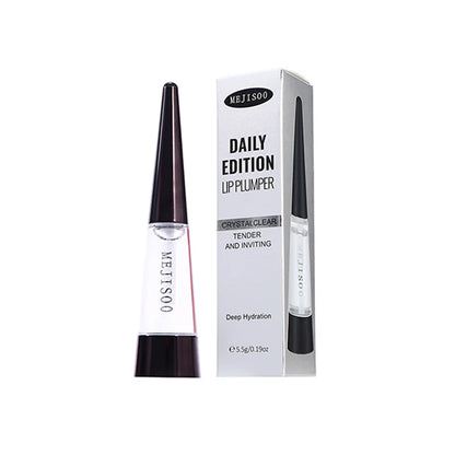 Fast Plumping Lip Balm Moisturizing Soft Lips Skin Plumper Gloss Oil Non-Sticky Daily Care Mask Beauty Makeup Cosmetics Products