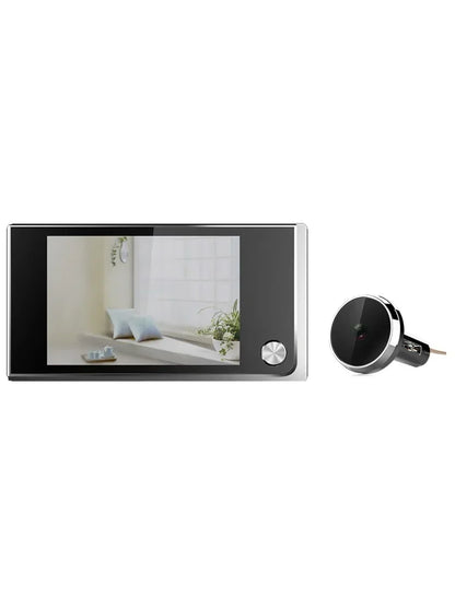 3.5 Inch LCD Colour Screen Digital Doorbell Electronic Peephole Door Camera Viewer 120 Degrees Cat's Eye Outdoor Doorbell