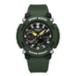 SANDA Outdoor Men's Electronic Wristwatch Large Dial Multifunctional Waterproof Luminous Alarm Military Sports Watch