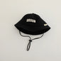 New Embroidered Letter Baby Bucket Hats Spring Sunhat Fishing Hat Sunshade Visor Boy Girl Outdoor Fashion Beach Cap For 6-24M