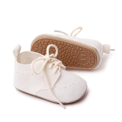 Newborn Baby Shoes Baby Boy Girl Shoes Classic Leather Rubber Sole Anti-slip Toddler First Walkers Infant Girl Shoes Moccasins