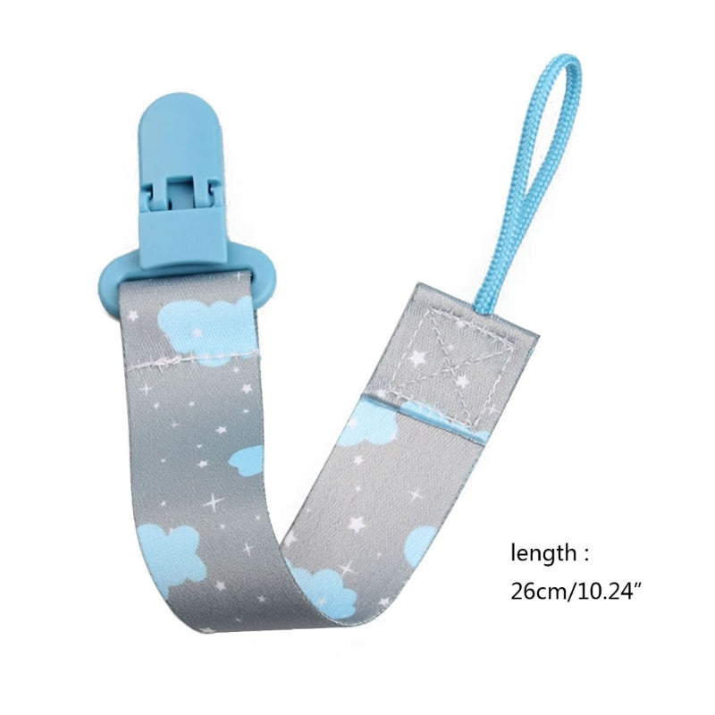 Baby Pacifier Clip Cartoon Pattern Pacifier Strap with Fun& Attractive Design