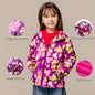 Dubbped Girl Polar Fleece Waterproof Jacket Spring Autumn Children Coats Sport Casual Kids Jackets Double-deck Windproof Jackets