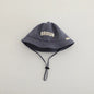 New Embroidered Letter Baby Bucket Hats Spring Sunhat Fishing Hat Sunshade Visor Boy Girl Outdoor Fashion Beach Cap For 6-24M
