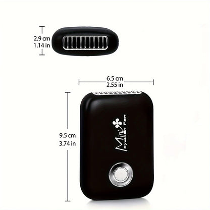Mini Lash Fan Portable Eyelash Extension Fan Dryer Rechargeable USB Fan With 3 Adjustable Speed Cooling Air