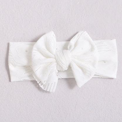 1pcs Bow Baby Head Band for Children Lace Baby Headbands Newborn Soft Headband Turban Kids Headwear Baby Hair Accessories Girl