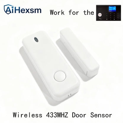 New 433MHz Wireless light Flash Strobe Outdoor Solar Waterproof Siren for Home Burglar PIR Motion Door Gap Security Alarm System