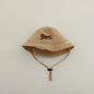 New Embroidered Letter Baby Bucket Hats Spring Sunhat Fishing Hat Sunshade Visor Boy Girl Outdoor Fashion Beach Cap For 6-24M