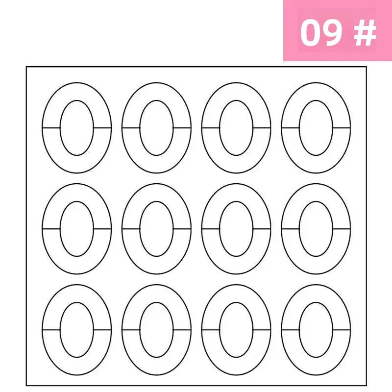 2 Sheets White French Manicure Strip Nail Art Form Fringe Tip Guides Sticker DIY Line Tips Decoration Tool