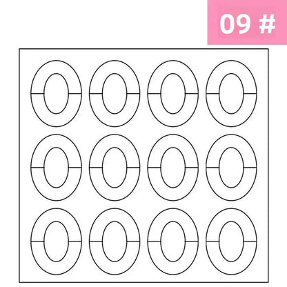 2 Sheets White French Manicure Strip Nail Art Form Fringe Tip Guides Sticker DIY Line Tips Decoration Tool
