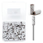 3mm 80pcs Mini Zebra Nail Sanding Bands Electric Machine Nail Drill Bits UV Gel Acrylic Polish Remover For Nails Accessory Tool