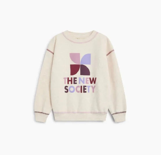 New Trend 26Aw TNS Style Pure Cotton Sweatshirt Top for Boys and Girls Pretty Girls