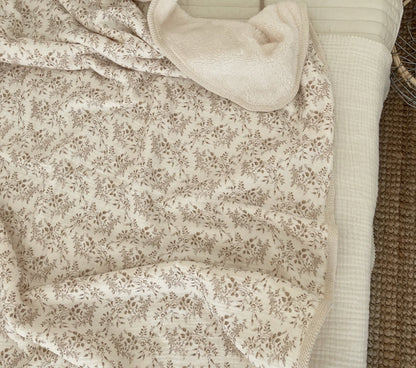Muslin Baby Blanket Newborn Infant Swaddles Wrap Blankets Winter Fleece Thermal Crib Stroller Sleep Cover Soft Throw Blankets