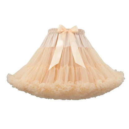 Lush Small Baby Girls Tutu Skirt for Kids Children Puffy Tulle Skirts for Girl Newborn Party Princess Girl Clothes 1-15 Years