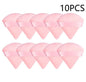 10PCS Triangle Finger Makeup Puff Soft Sponge Blender Wet Dry Powder Puff Reusable Portable Daily Face Cosmetic Beauty Tools