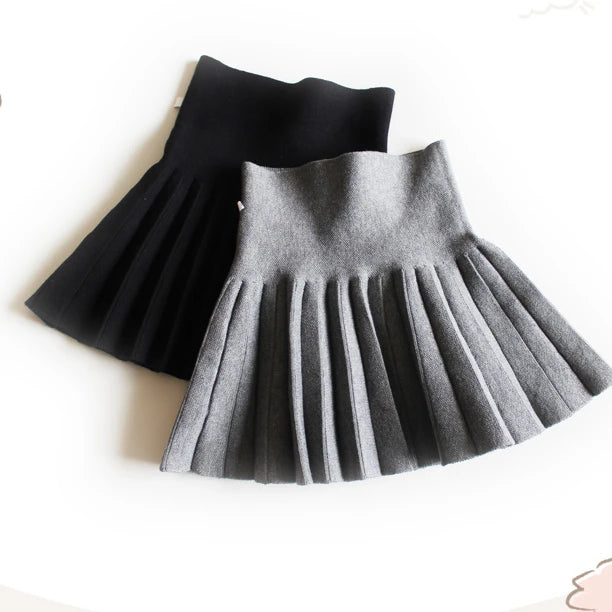 Kids Girls' Dress Children's Student Short Skirt Baby' Clothing Half Skirt Princess Pleated Tutu Skirt