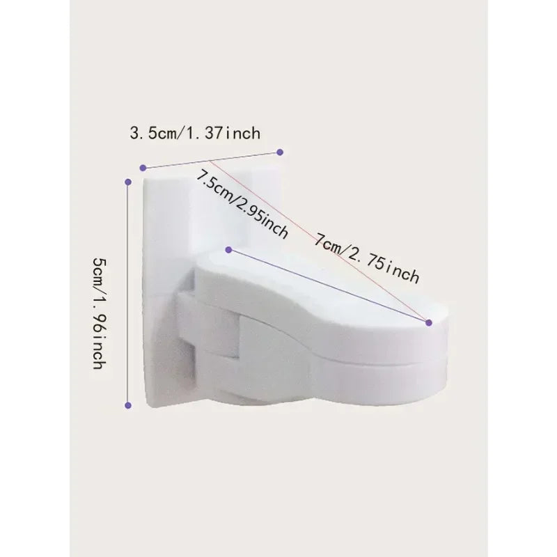 Baby Cabinet Lock for Container Anti-closing Door Blocks Drawers Children Closet Closure Security Rails Stops Plush Handle Hole
