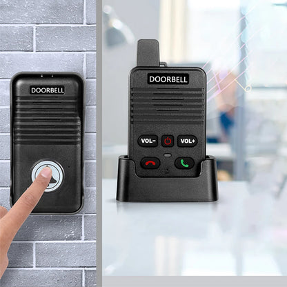 Wireless Voice Duplex Intercom Doorbell 500M Apartment Room Intercom Intercom System Doorbell for House Home Factory Office