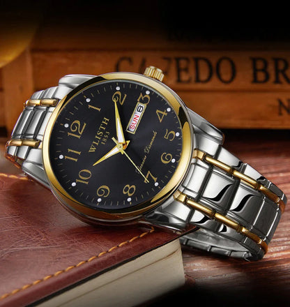 Luxury Women Watch Quartz Watch Digital Wristwatch Waterproof Calendar Luminous Watch Fashion Business Light Man Clock Watches