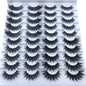 16 Pairs 3D Mink Lashes Natural False Eyelashes Dramatic Volume Fake Lashes Makeup Eyelash Extension Silk Eyelashes