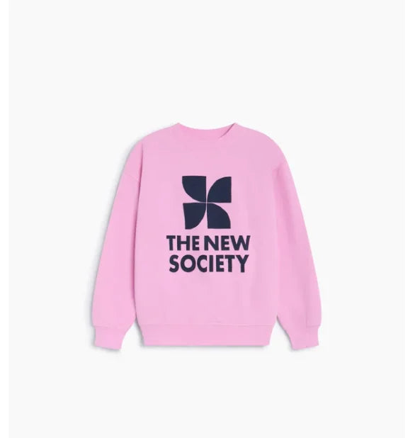 New Trend 26Aw TNS Style Pure Cotton Sweatshirt Top for Boys and Girls Pretty Girls