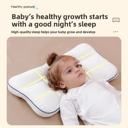 1-16 Years Kids Pillow Neck Protection Children's Partition Pillows Baby Bedding Kindergarten All Seasons Kids Sleeping Pillow