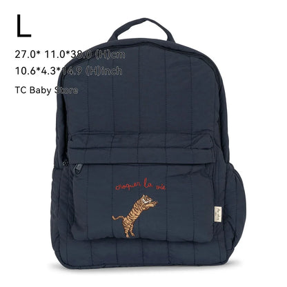 KS Baby Backpack 2024 New Kids Schoolbag Kindergarten Bags Brand Traveling Mom Cherry Lemon Children's Boys Girls Storage