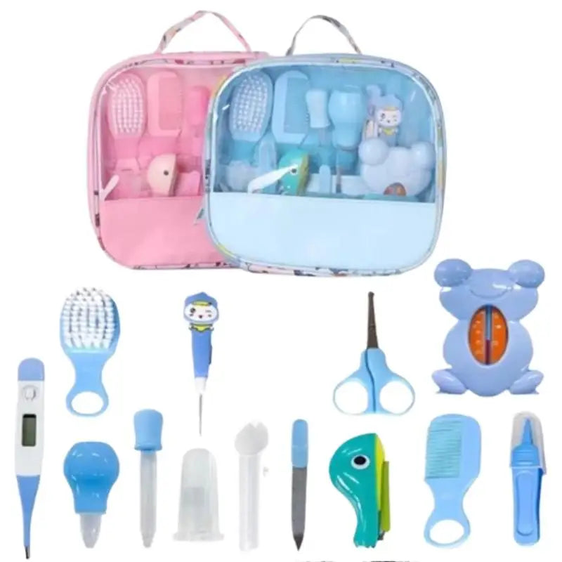Hot Sale 13pcs Comb Grooming Baby Care Kit Baby Portable Tool Grooming Nail Care Set