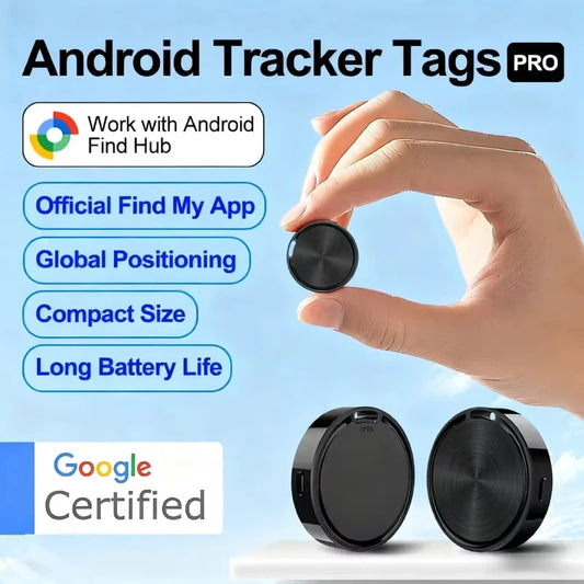 Portable GPS Tracker for Android Find My App Airtag Mini GPS Locator Smart Tag Keychain Home Automation Security Protection