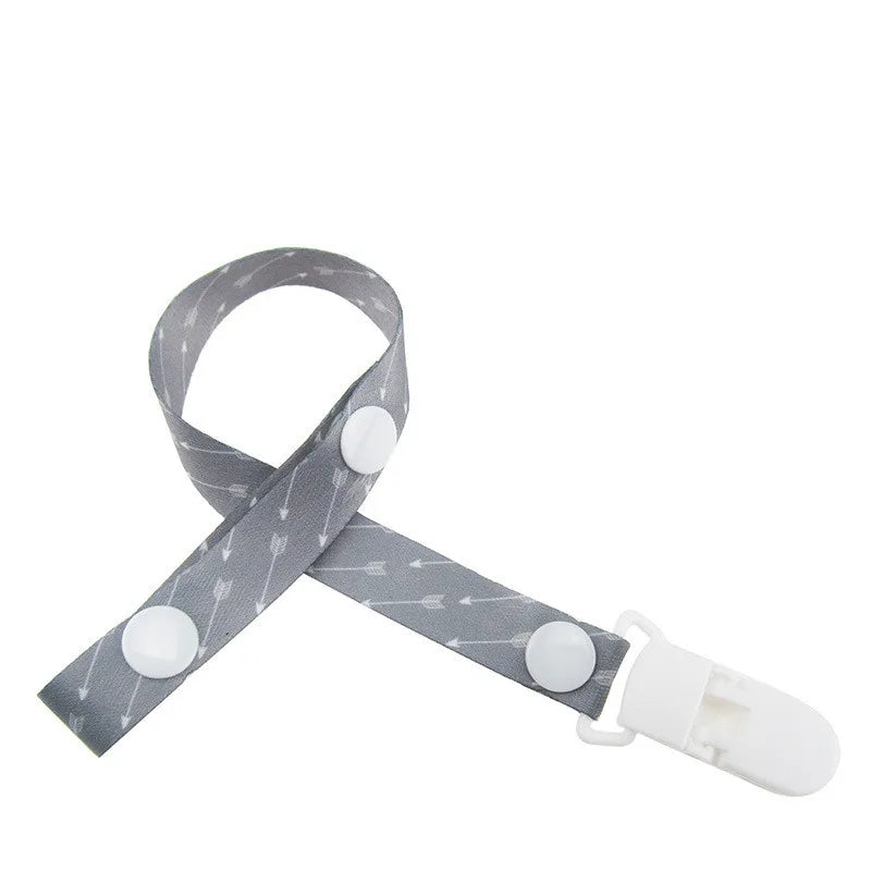 Adjust Baby Pacifier Clip Chain Ribbon Dummy Holder Chupetas Soother Pacifier Clips Leash Strap Nipple Holder for Infant Feeding