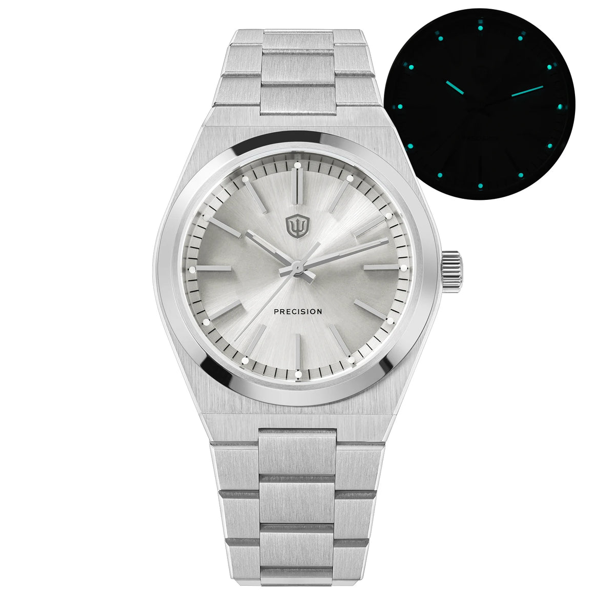 Watchdives Quartz Watches VH31 Sweep Movement New Sapphire Luxury Watch 37mm BGW9 Luminous 100m Waterproof Mens Watch