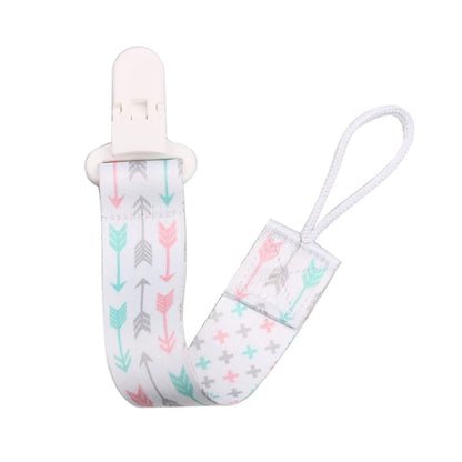 Baby Pacifier Clip Cartoon Pattern Pacifier Strap with Fun& Attractive Design