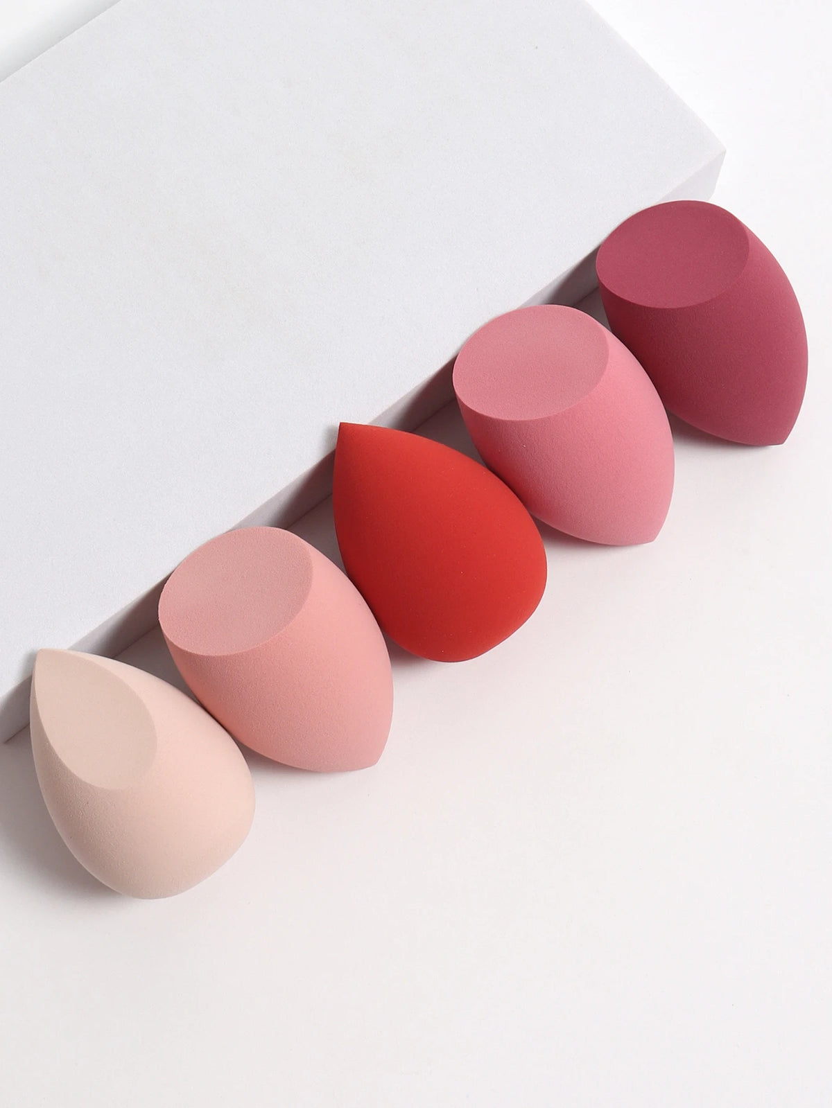 5 Bags of Beauty Eggs Makeup Sponge (Beauty Egg), Foundation Make-Up Mixed Beauty Sponge, Flawless Liquid, Cream and Powder, Mu