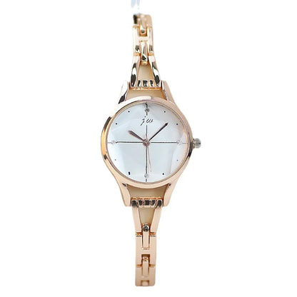 Bracelet Watch For Women Elegant Rose Gold Ladies Luxury Wristwatches Rhinestone Simple Fashion Female Quartz relogio feminino