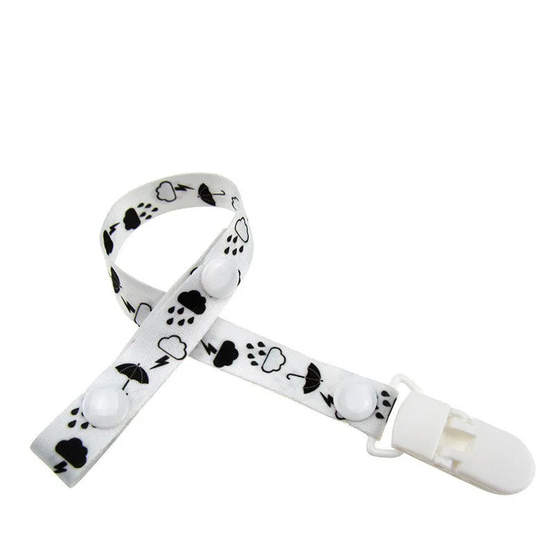 Adjust Baby Pacifier Clip Chain Ribbon Dummy Holder Chupetas Soother Pacifier Clips Leash Strap Nipple Holder for Infant Feeding