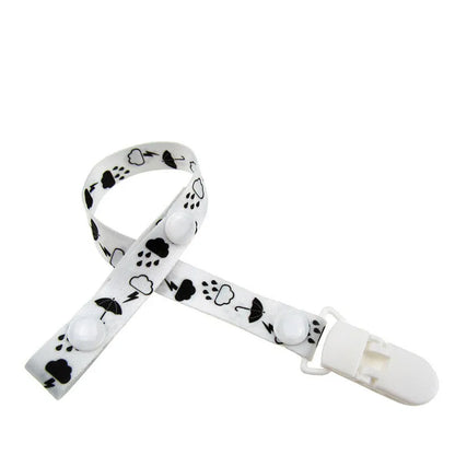 Adjust Baby Pacifier Clip Chain Ribbon Dummy Holder Chupetas Soother Pacifier Clips Leash Strap Nipple Holder for Infant Feeding