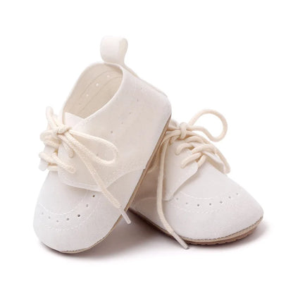 Newborn Baby Shoes Baby Boy Girl Shoes Classic Leather Rubber Sole Anti-slip Toddler First Walkers Infant Girl Shoes Moccasins