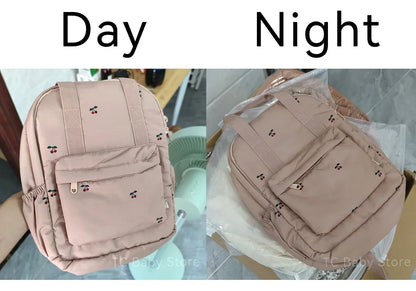 KS Baby Backpack 2024 New Kids Schoolbag Kindergarten Bags Brand Traveling Mom Cherry Lemon Children's Boys Girls Storage