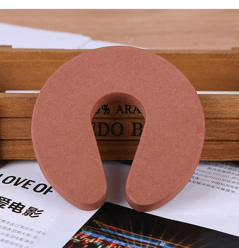 Door Stoppers Kids Children Protection EVA C Shape Door Stopper Baby Safety Protect Door Stop Jammer Soft Foam Door Clip