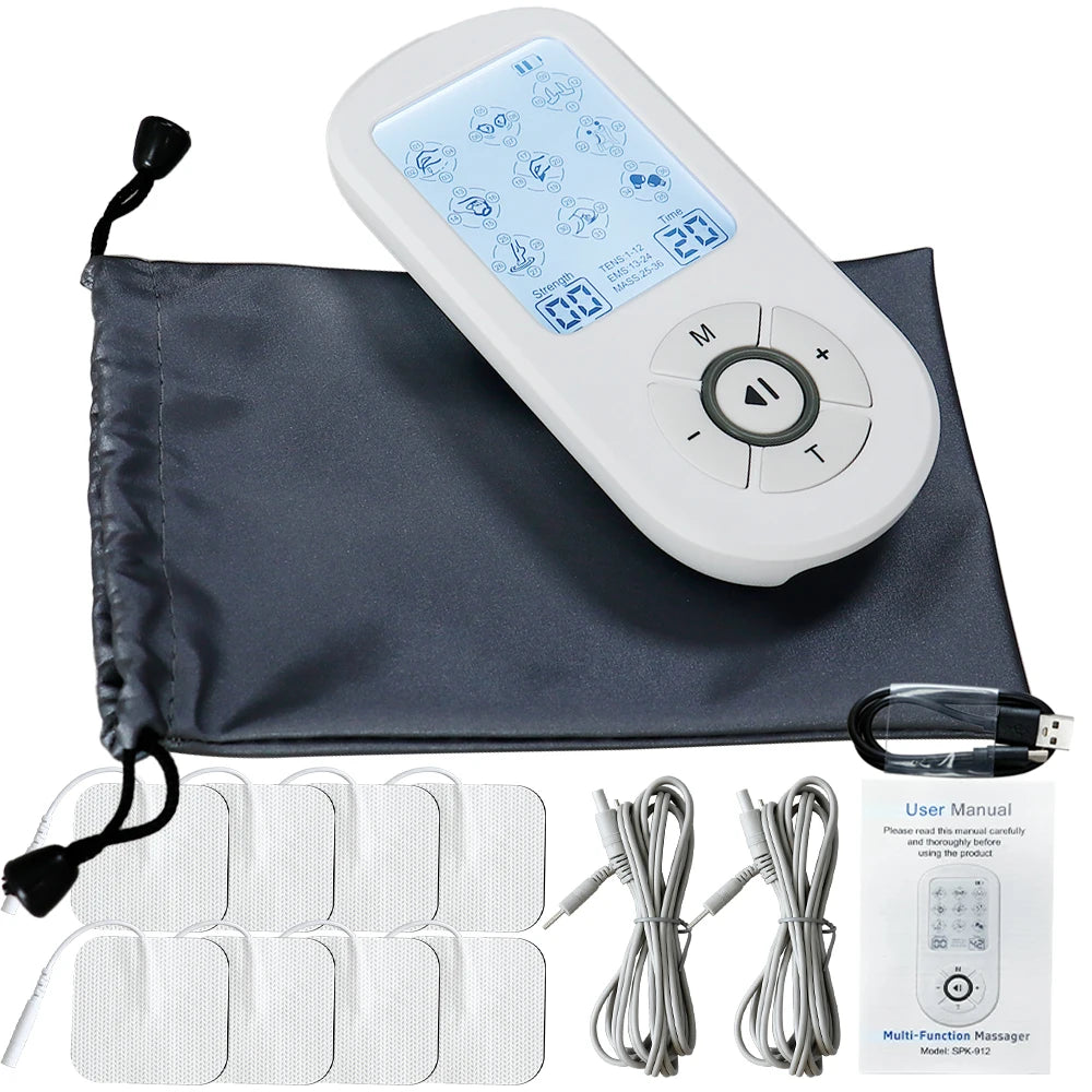 36Modes Electrical EMS Muscle Stimulator Tens Massage Digital Apparatus Pulse Slimming Acupuncture Full Body Relax Massager