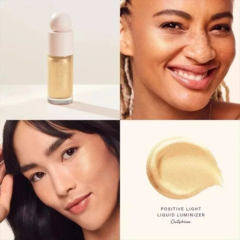 Rare Beauty New Butter Lip Balm Moisturizing Plumping Lip Gloss Liquid Powder Blusher Long Lasting Natural Highlight Cosmetic