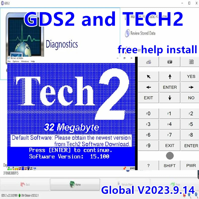 2025 Newest MDI Software for MDI GDS 2 + TECH 2 + DPS 4.56 Three Software Install + Activate for Free