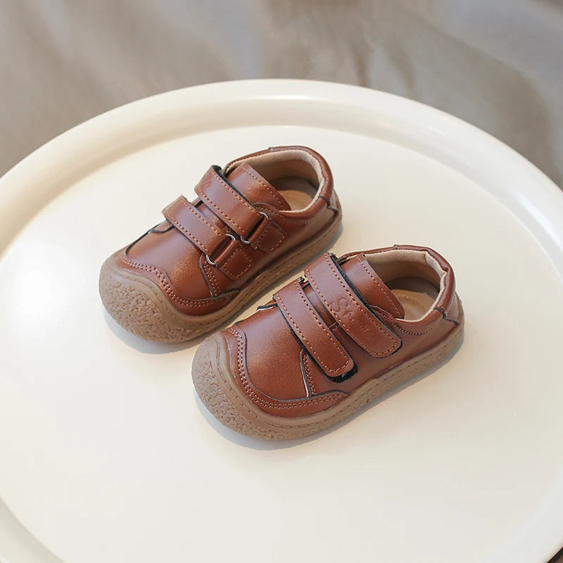 Spring Autumn Baby Girls Boys Casual Shoes Children Sneakers Soft Soled Anti Slip Infant First Walkers Shoes Kids Leather Shoes