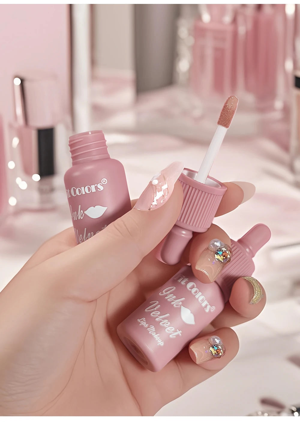 Non Stick Cup Waterproof Lip Gloss Long Lasting Velvet Matte High Pigmented Liquid Lipstick Fast Dry Sexy Lip Mud