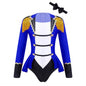 Childrens Showman Bodysuit Tassel Leotard Circus Ringmaster Cosplay Costumes Kids Girls Carnival Party Performance Jumpsuit