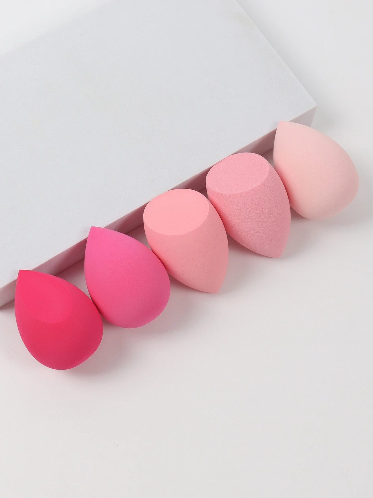 5 Bags of Beauty Eggs Makeup Sponge (Beauty Egg), Foundation Make-Up Mixed Beauty Sponge, Flawless Liquid, Cream and Powder, Mu