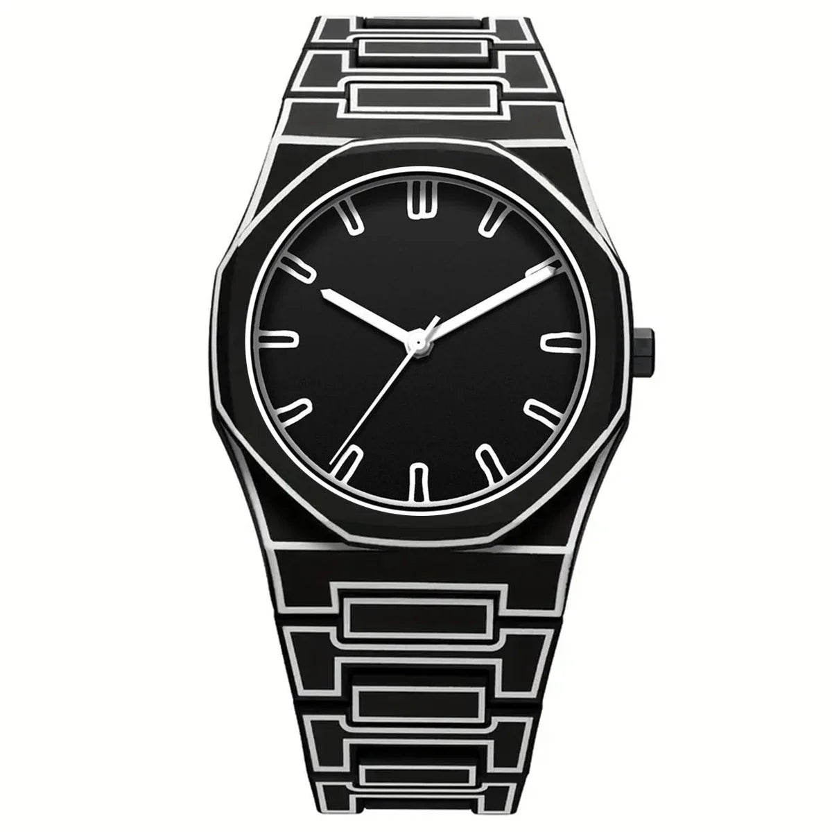 2026 New Quartz Watch with Silicone Material and Comic Design, Featuring Classic Anime Lines, a Men's Sports Watch