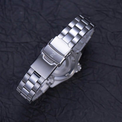Horolo 30mm Women's Watches Japan Solar Movement Luminous Water Resistant Sapphire Stainless Steel Luxury Watch Gift For Wife