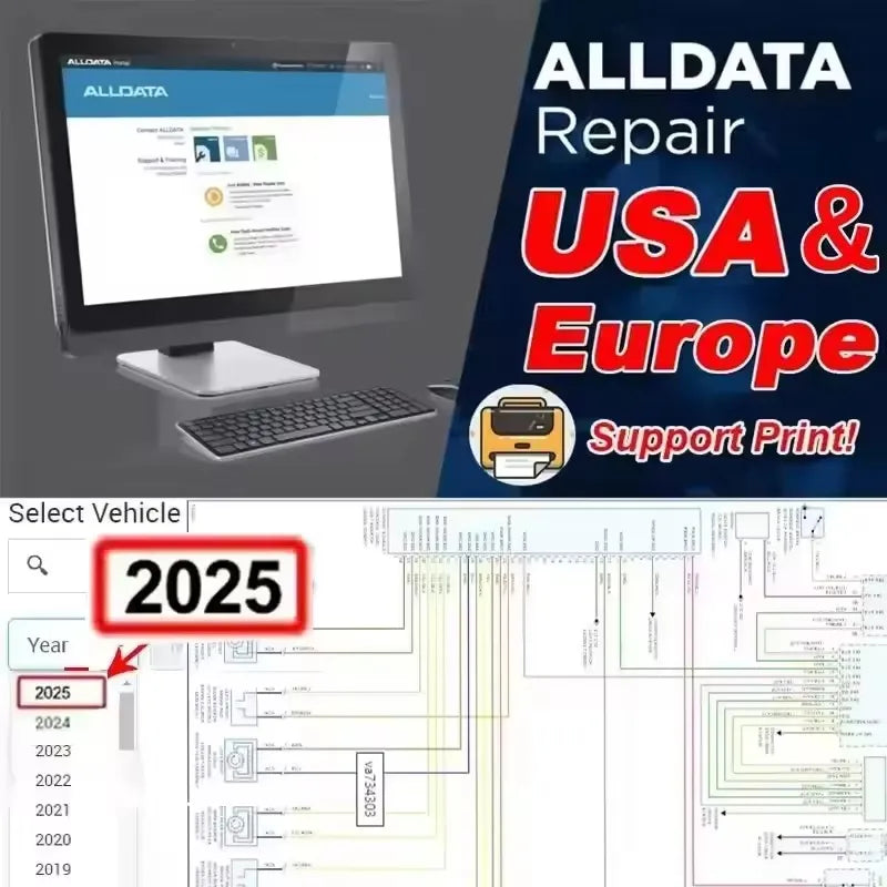 Newest AllData 10.53 Link Auto Data 3.45 ATSG Software Auto Repair AllData Software All Data Car Software with Wiring Diagram