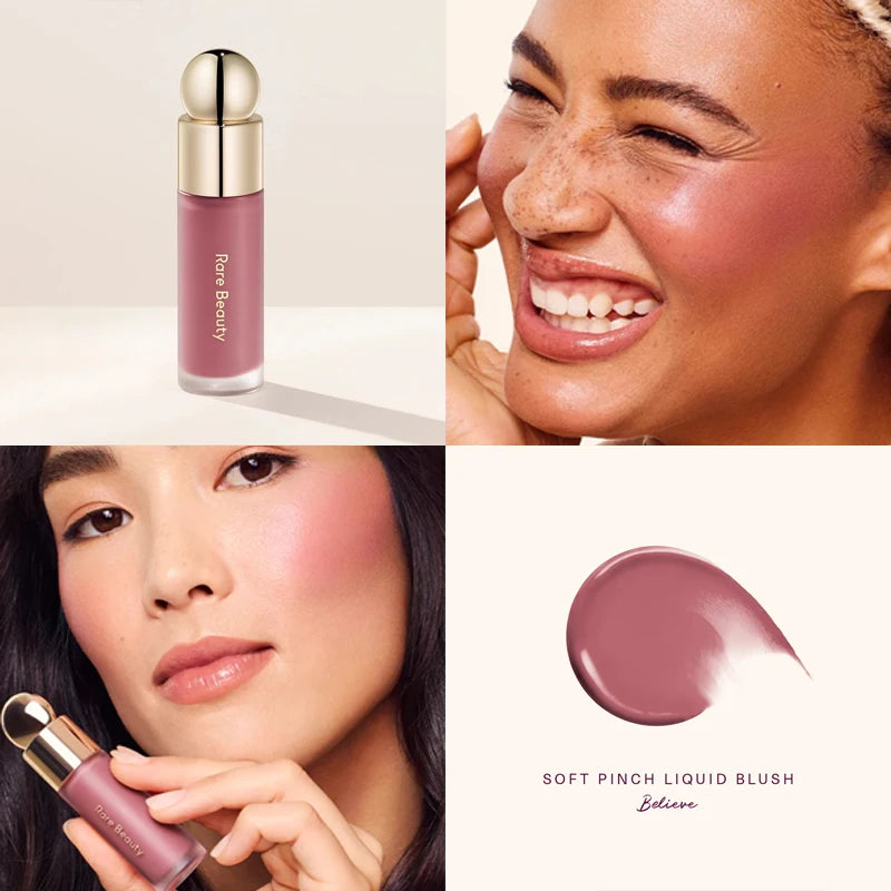 Popular Cosmetics Brand Rare Beauty Silky Skin Liquid Blusher Long-lasting Stay-put Contour Natural Highlight Original Makeup